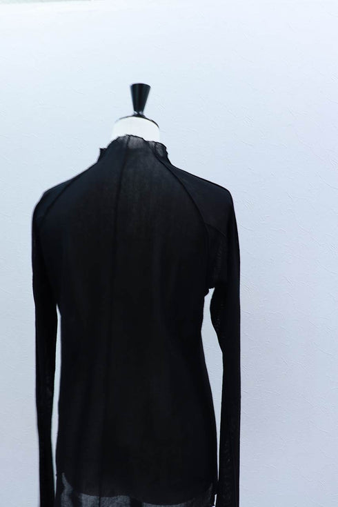 【VERSEAU DRY TULLE AIR】シアーシーム レイヤードチュールトップス