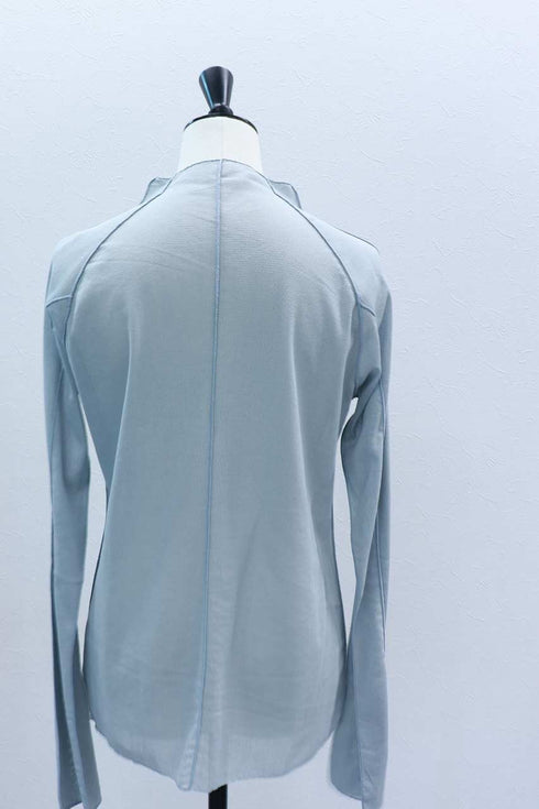 【VERSEAU DRY TULLE AIR】シアーシーム レイヤードチュールトップス