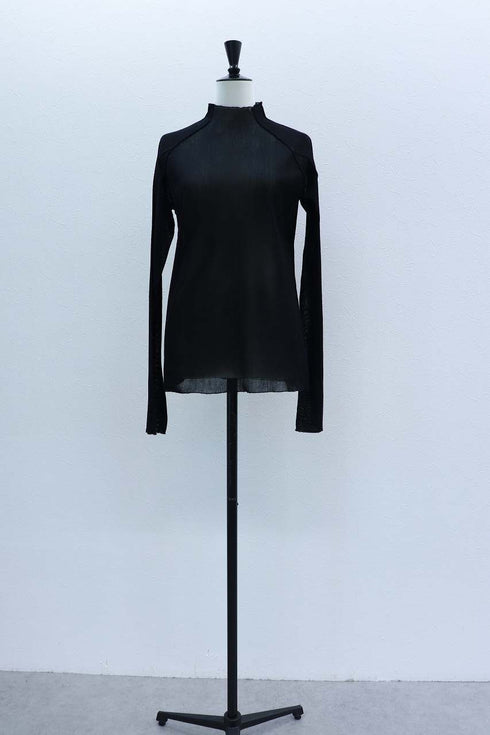 【VERSEAU DRY TULLE AIR】シアーシーム レイヤードチュールトップス