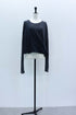 【VERSEAU FADE TEXTURE】2WAY ワンショルレイヤード チュニックロンT