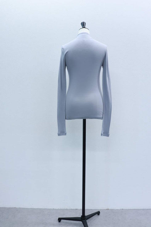 【VERSEAU SOFT COTTON RIB】アメリカンスリーブ スラッシュリブトップス