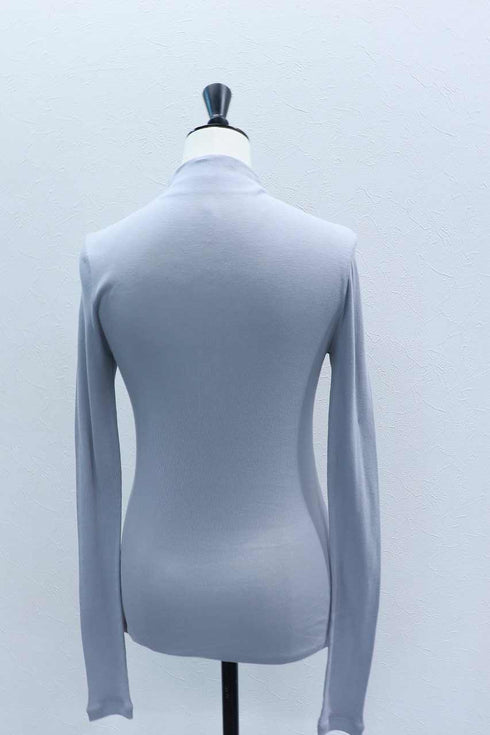 【VERSEAU SOFT COTTON RIB】アメリカンスリーブ スラッシュリブトップス