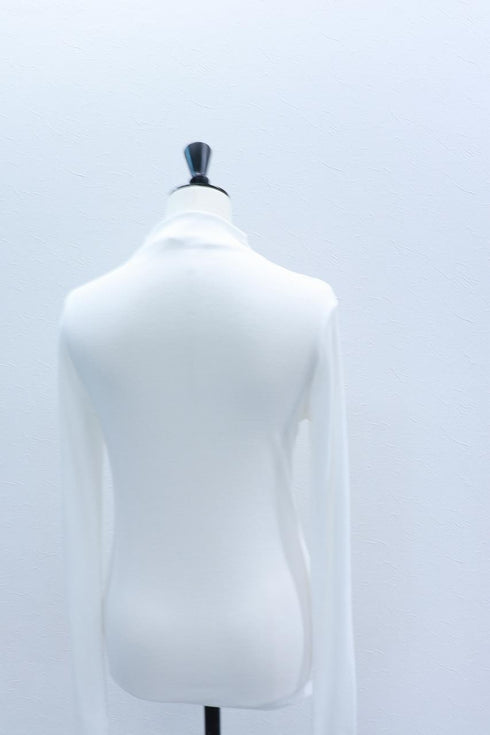 【VERSEAU SOFT COTTON RIB】アメリカンスリーブ スラッシュリブトップス