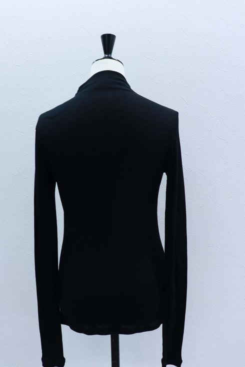 【VERSEAU SOFT COTTON RIB】アメリカンスリーブ スラッシュリブトップス