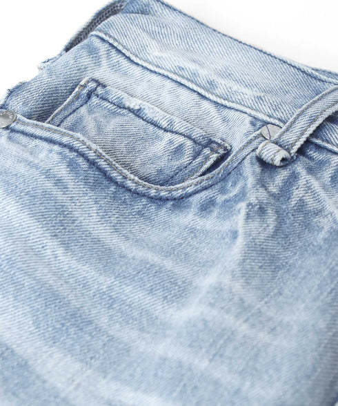 ストレートデニムパンツ