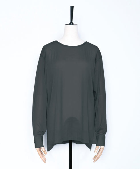 シアープルオーバーシャツ