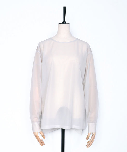 シアープルオーバーシャツ