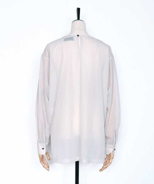 シアープルオーバーシャツ