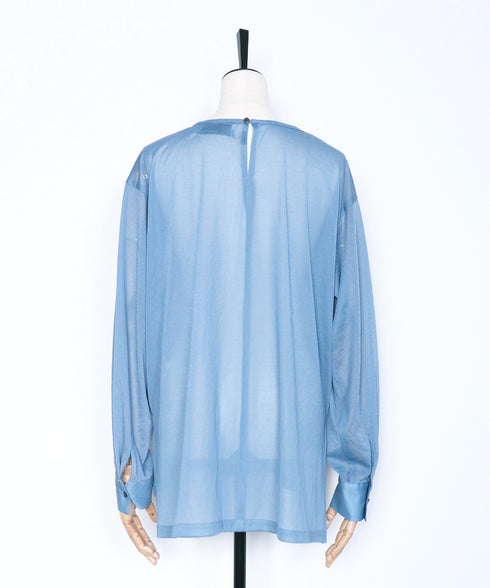 シアープルオーバーシャツ