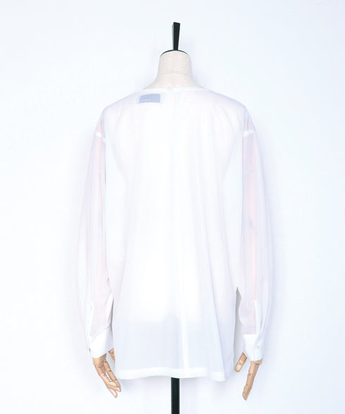 シアープルオーバーシャツ