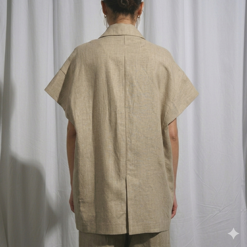 LINENオーバーショルダージレ
