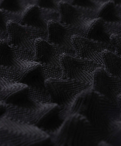 2WAYクロップドドラゴンニット