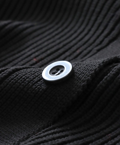 バルーンスリーブクロップドカーディガン