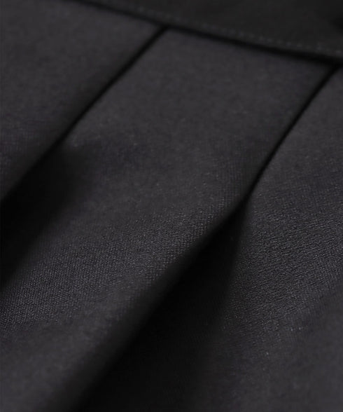 2WAYターンバックハイウエストワイドパンツ