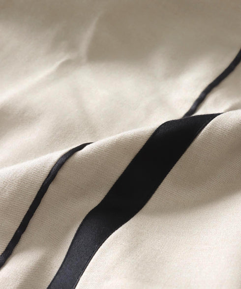 サイドラインベルテッドストレートパンツ