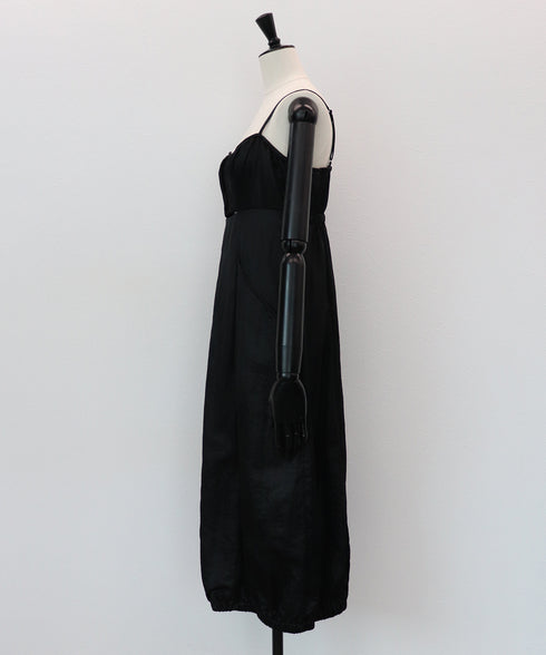 カットアウトナイロン・キャミワンピース