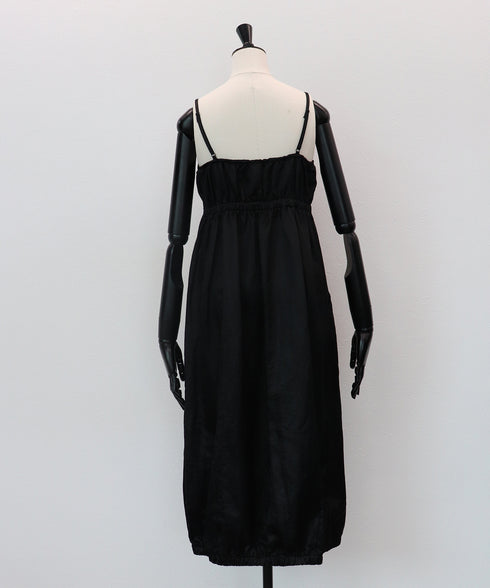 カットアウトナイロン・キャミワンピース