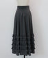 ギャザーフリル・ボリュームスカート