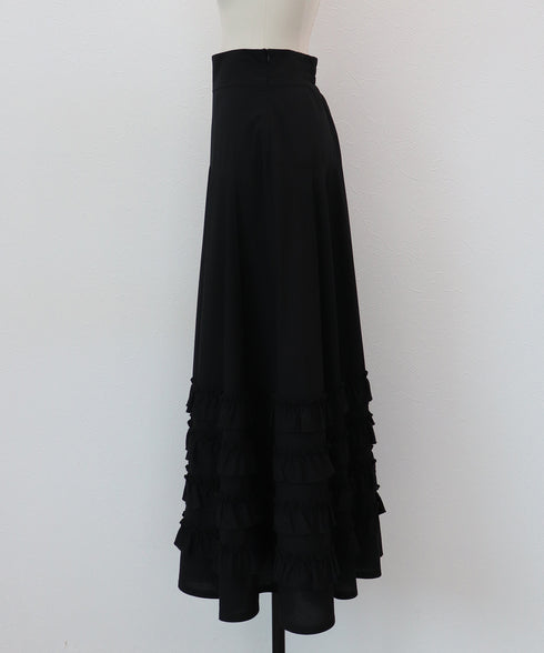 ギャザーフリル・ボリュームスカート