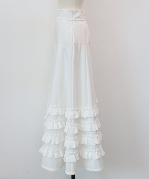 ギャザーフリル・ボリュームスカート