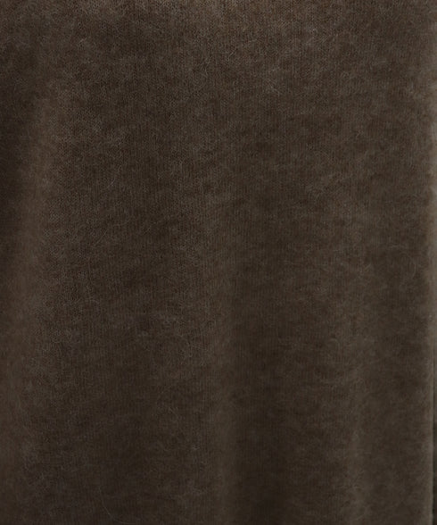 ビスチェ付きアルパカニットワンピース