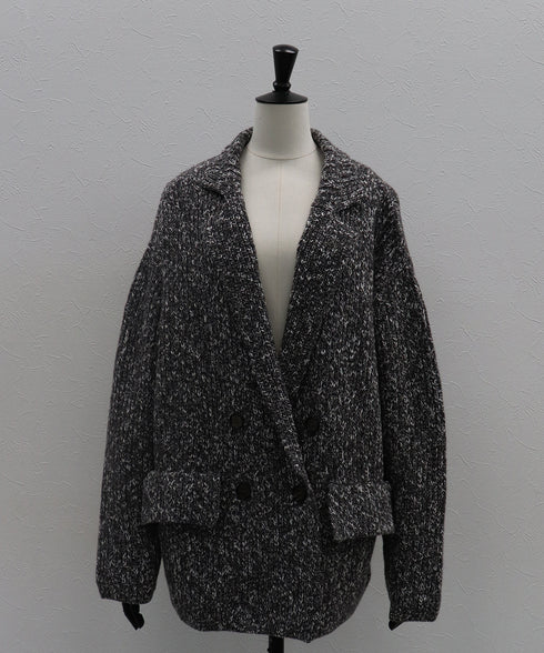 ツイードニット・ジャケット