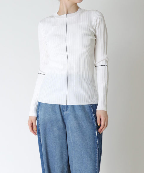 ラインリブニット