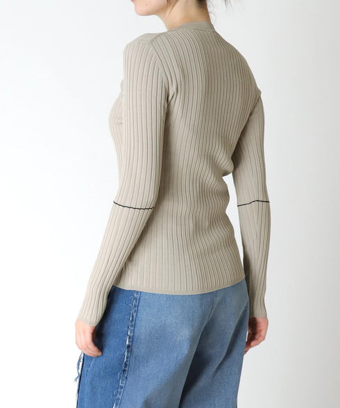 ラインリブニット