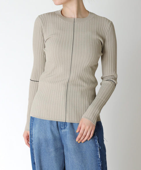 ラインリブニット