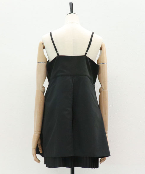 レイヤードプリーツキャミ