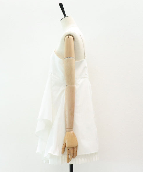 レイヤードプリーツキャミ