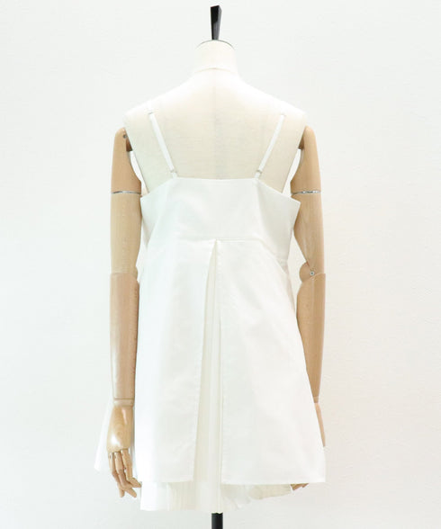 レイヤードプリーツキャミ