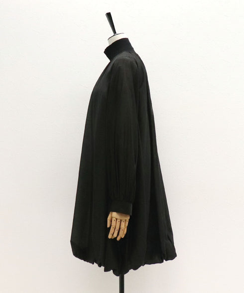 リバーシブルニットコンビバルーンワンピース