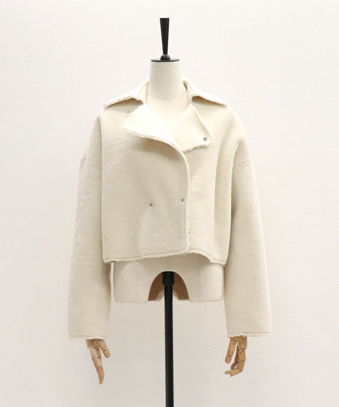 エコムートンリバーシブルショートジャケット