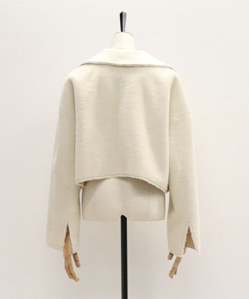 エコムートンリバーシブルショートジャケット