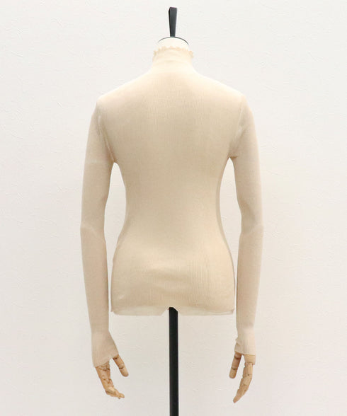 ハイゲージシアーリブトップス