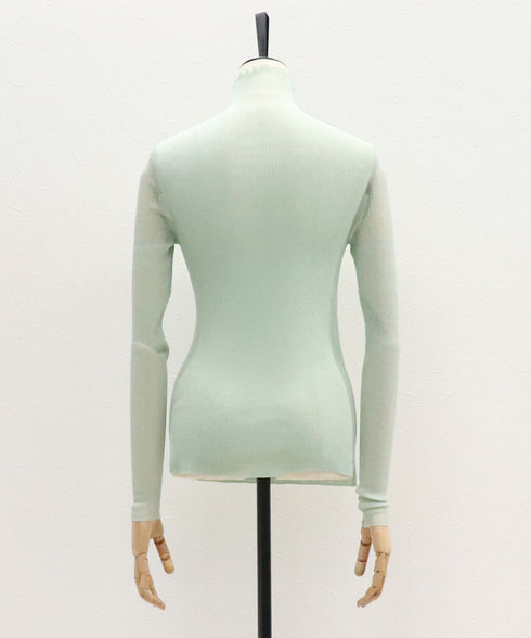 ハイゲージシアーリブトップス