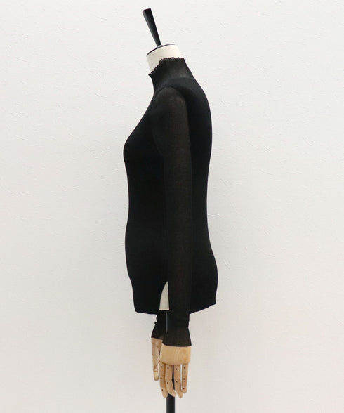 ハイゲージシアーリブトップス