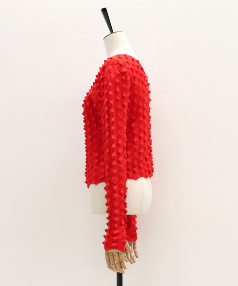 2WAYクロップドドラゴンニット