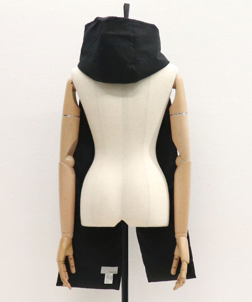 シャイニー中綿フード付きストール