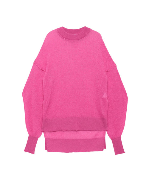 ハイゲージモヘアコクーンスリーブプルオーバー