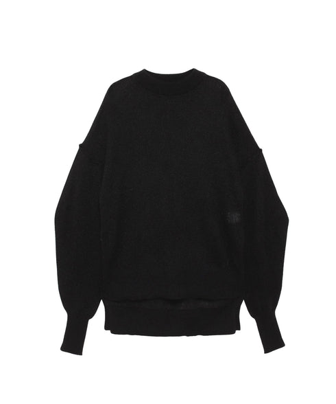 ハイゲージモヘアコクーンスリーブプルオーバー