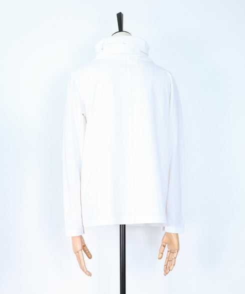 クール天竺スヌードネックロンT