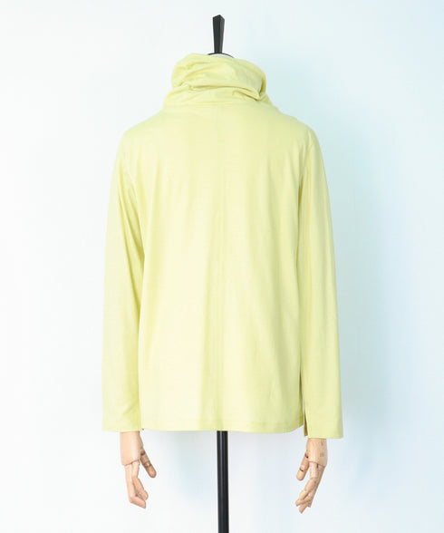 クール天竺スヌードネックロンT