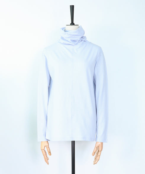 クール天竺スヌードネックロンT