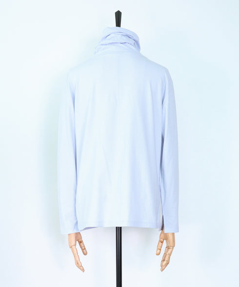 クール天竺スヌードネックロンT