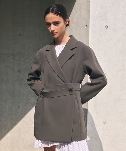 ダブルエアー・ベルテッドジャケット