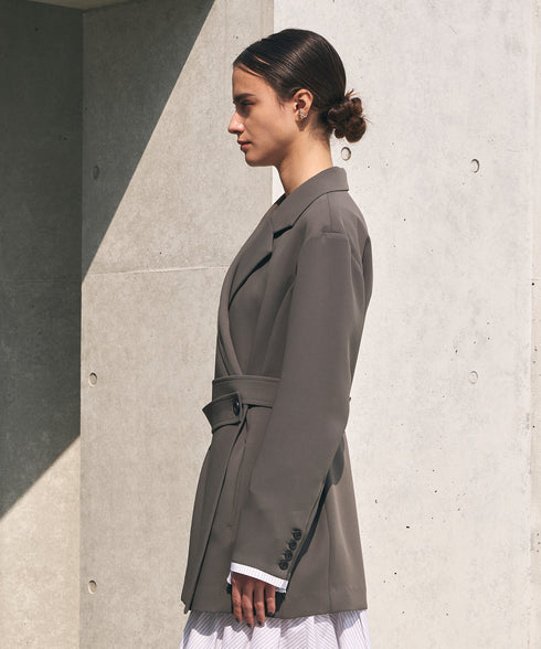 ダブルエアー・ベルテッドジャケット