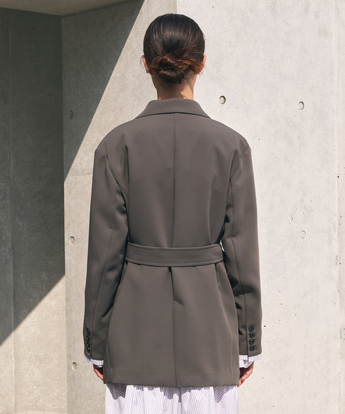 ダブルエアー・ベルテッドジャケット