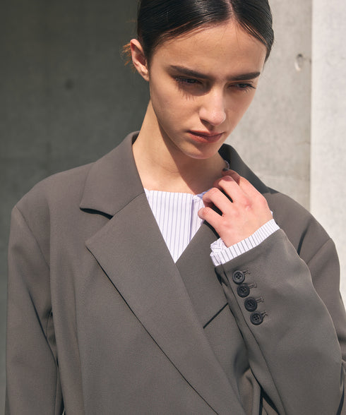 ダブルエアー・ベルテッドジャケット